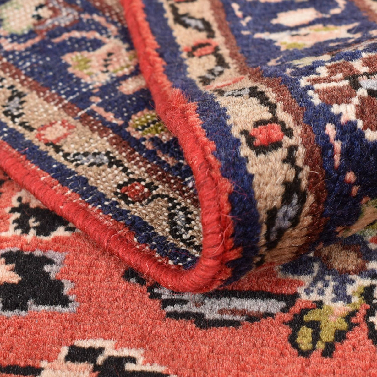 Alfombra de pasillo Alfombra persa - Nómada - 170 x 69 cm - rojo claro