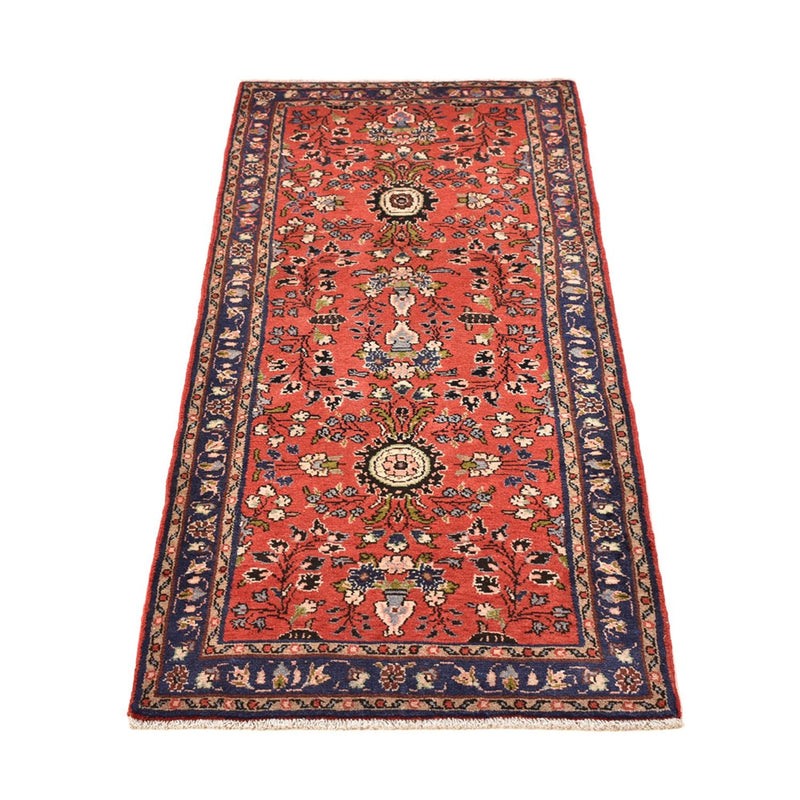 Alfombra de pasillo Alfombra persa - Nómada - 170 x 69 cm - rojo claro