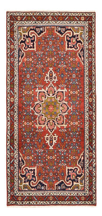 Alfombra de pasillo Alfombra persa - Nómada - 200 x 98 cm - rojo oscuro