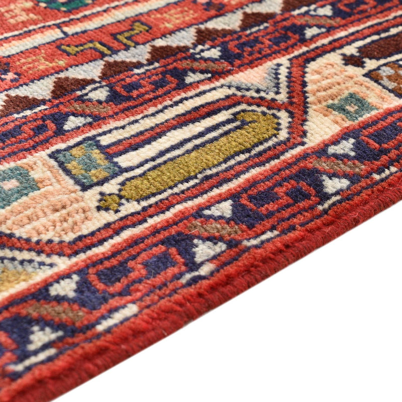 Alfombra de pasillo Alfombra persa - Nómada - 208 x 83 cm - rojo claro