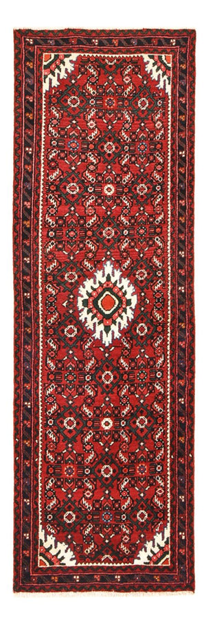 Alfombra de pasillo Alfombra persa - Nómada - 195 x 64 cm - rojo oscuro