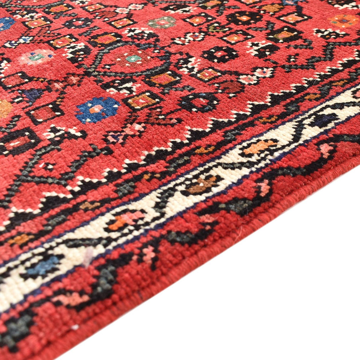 Alfombra de pasillo Alfombra persa - Nómada - 220 x 75 cm - rojo