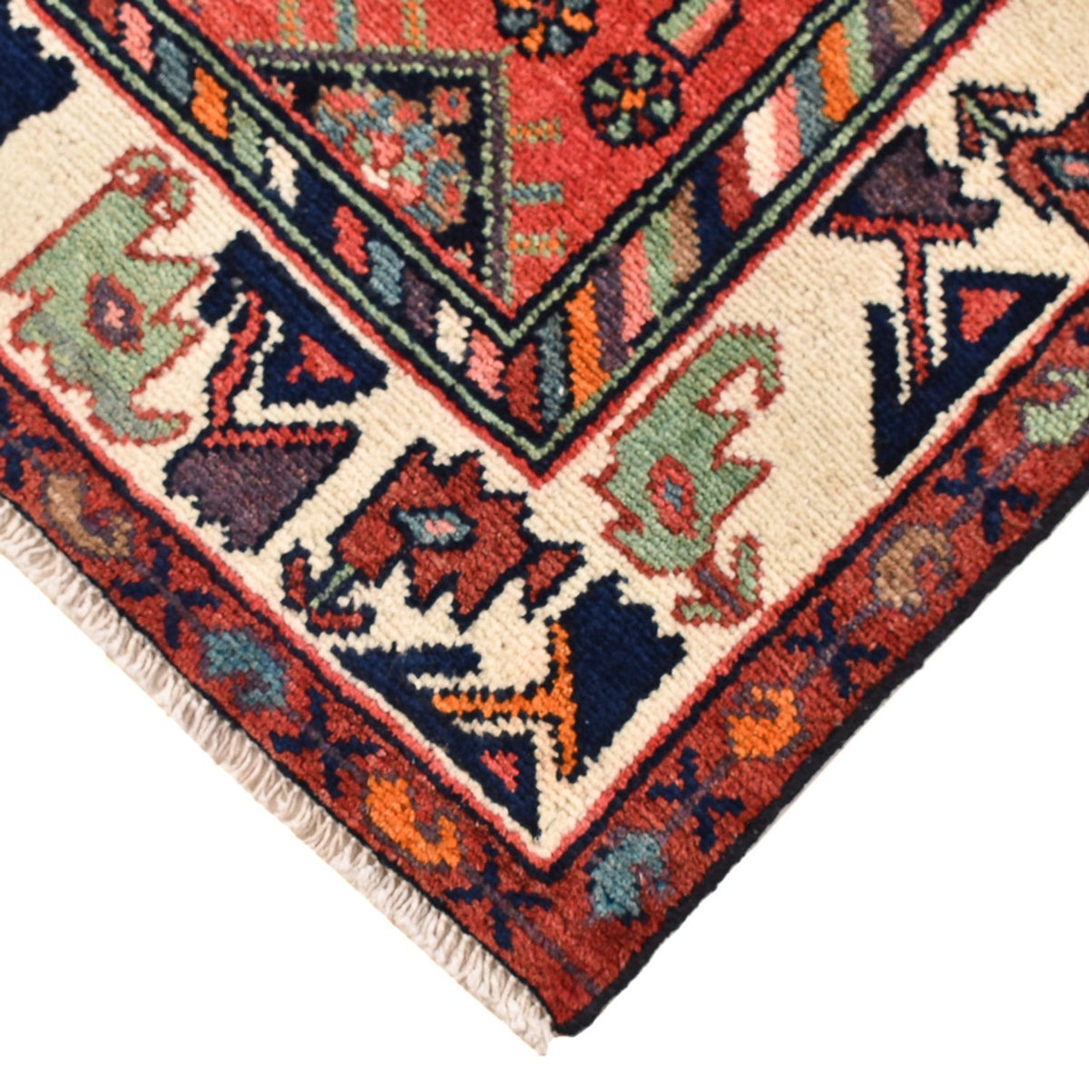 Alfombra de pasillo Alfombra persa - Nómada - 192 x 105 cm - azul oscuro