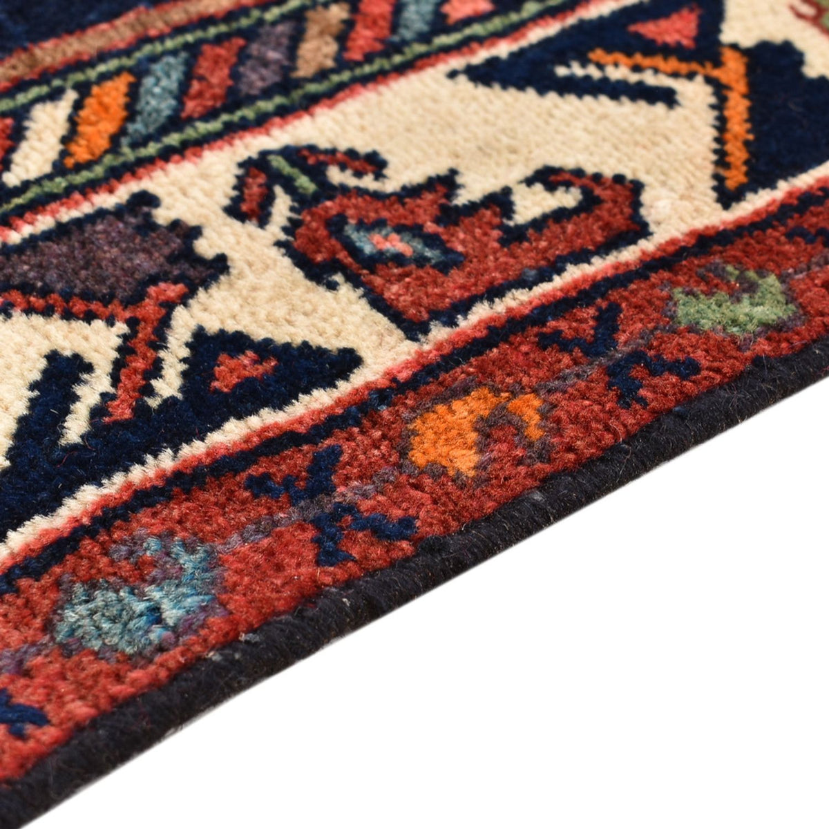 Alfombra de pasillo Alfombra persa - Nómada - 192 x 105 cm - azul oscuro