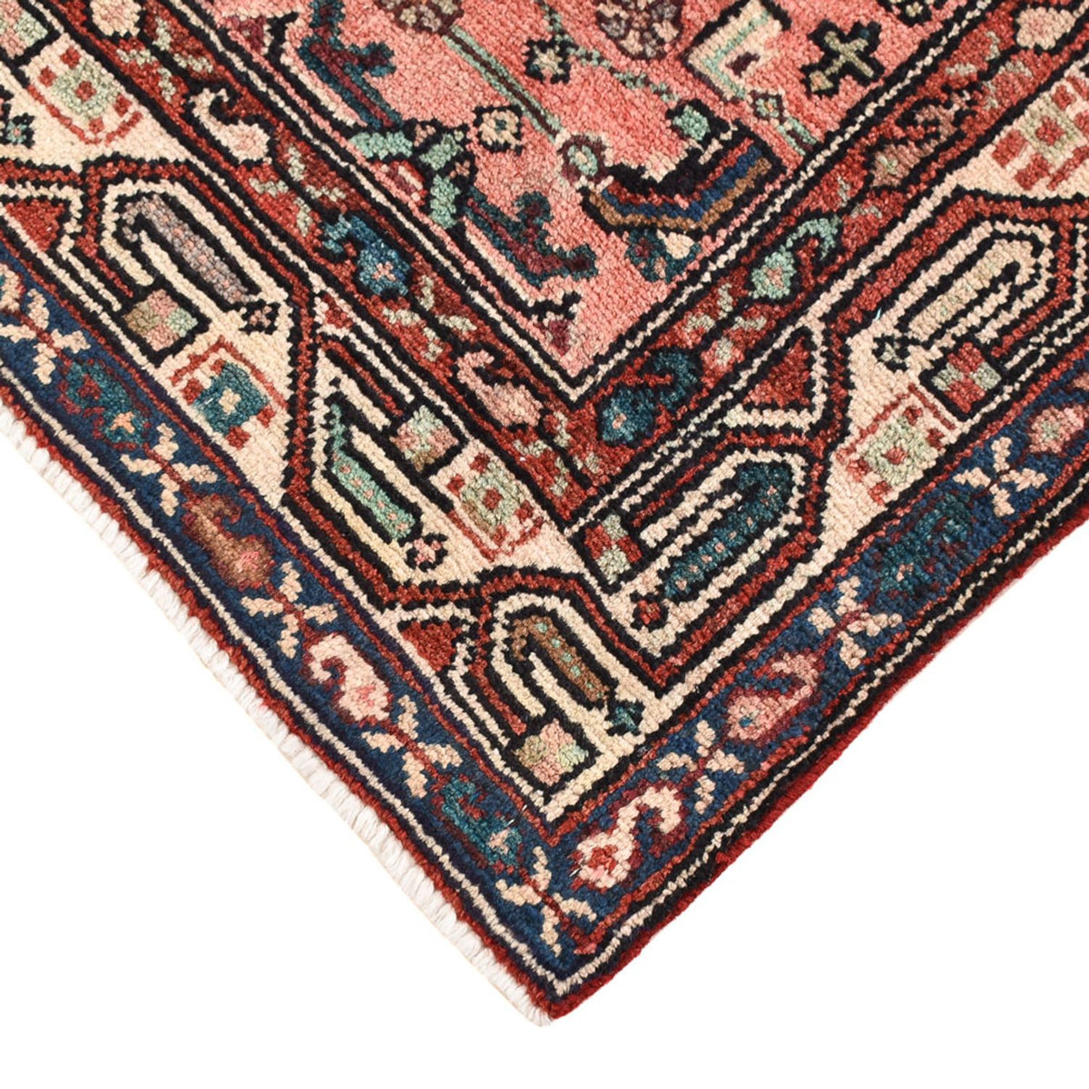 Alfombra de pasillo Alfombra persa - Nómada - 213 x 110 cm - beige oscuro