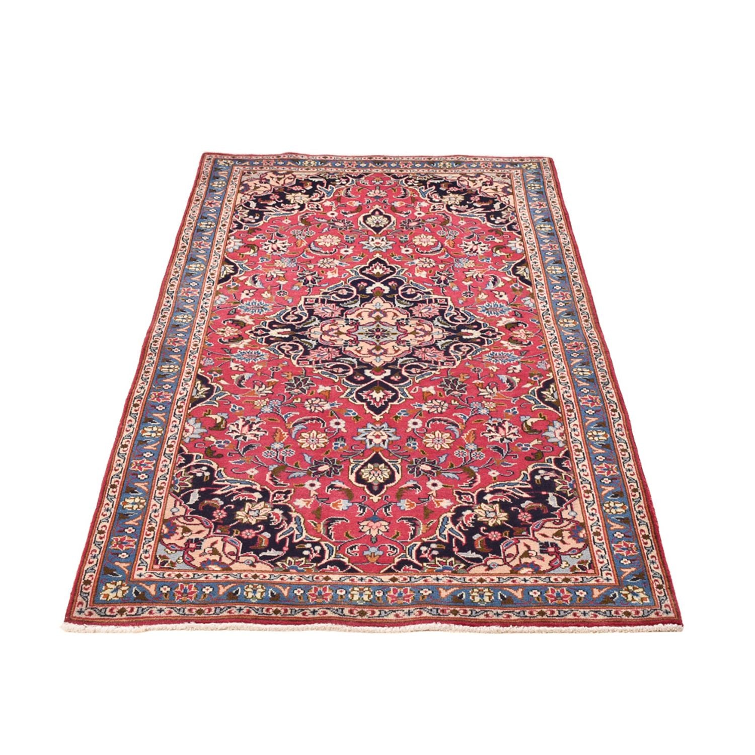 Alfombra de pasillo Alfombra persa - Clásica - 198 x 107 cm - rojo claro