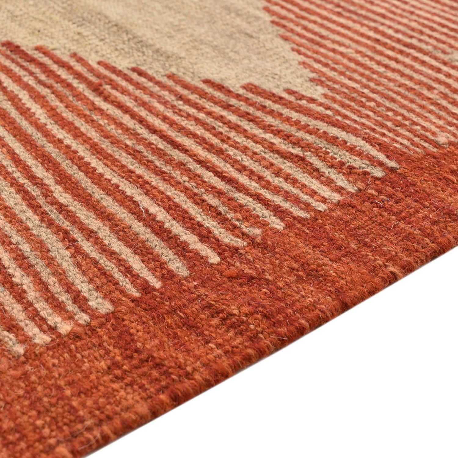 Alfombra Kelim - Tendencia - 242 x 155 cm - beige