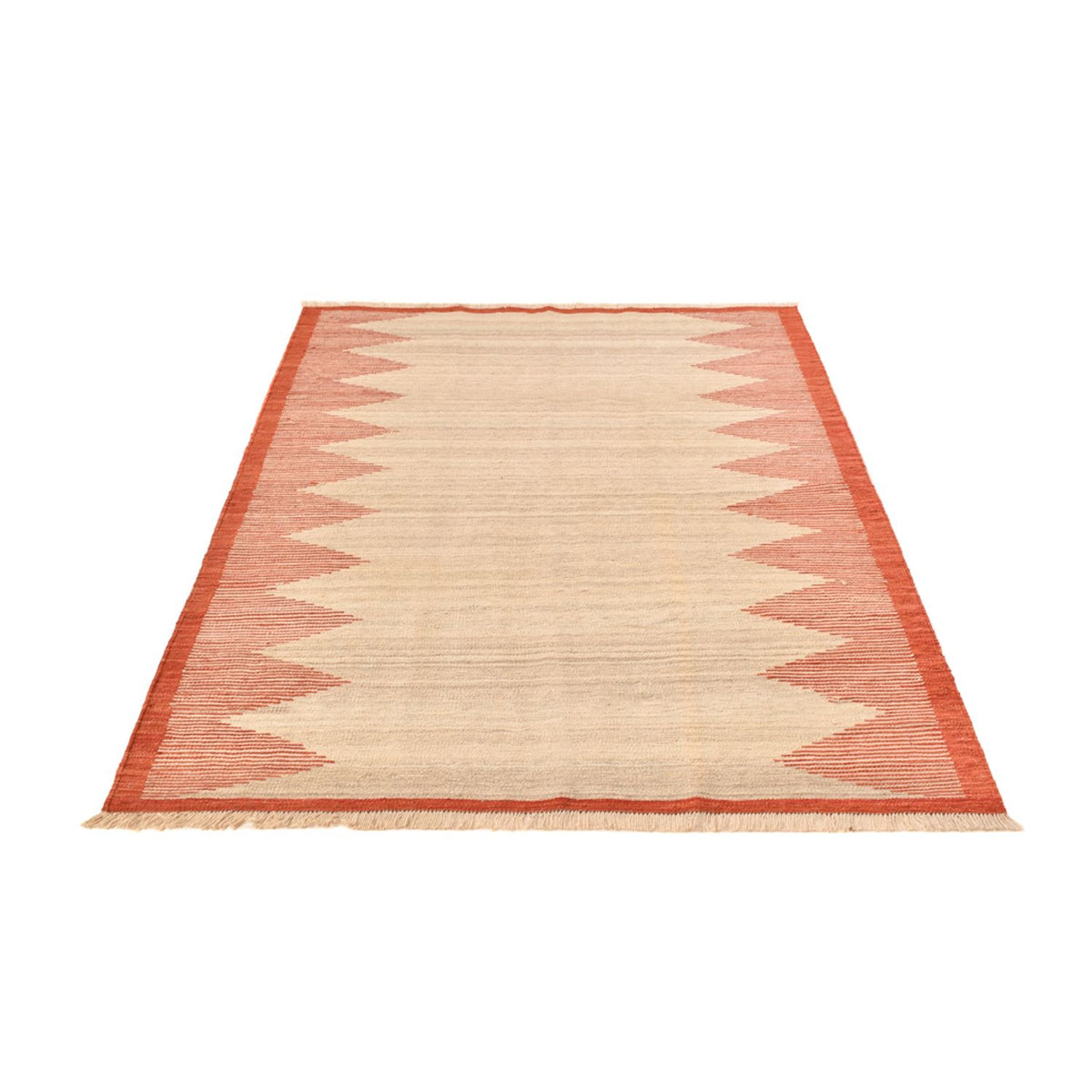 Alfombra Kelim - Tendencia - 242 x 155 cm - beige