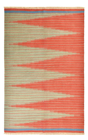 Alfombra Kelim - Tendencia - 260 x 172 cm - multicolor