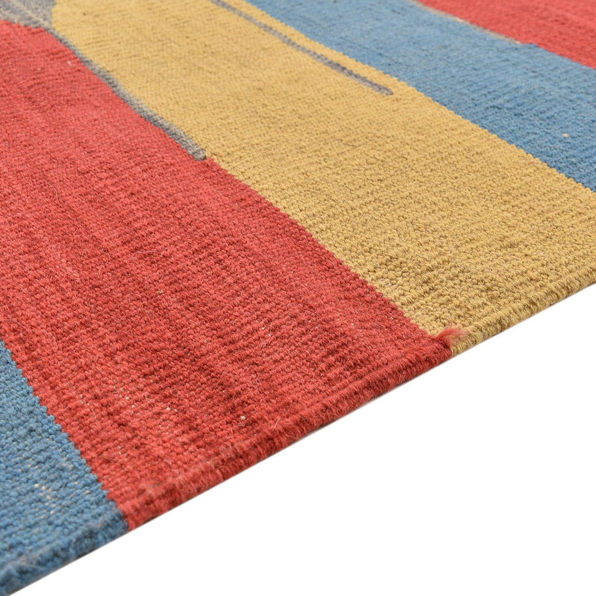 Alfombra Kelim - Tendencia - 293 x 199 cm - multicolor