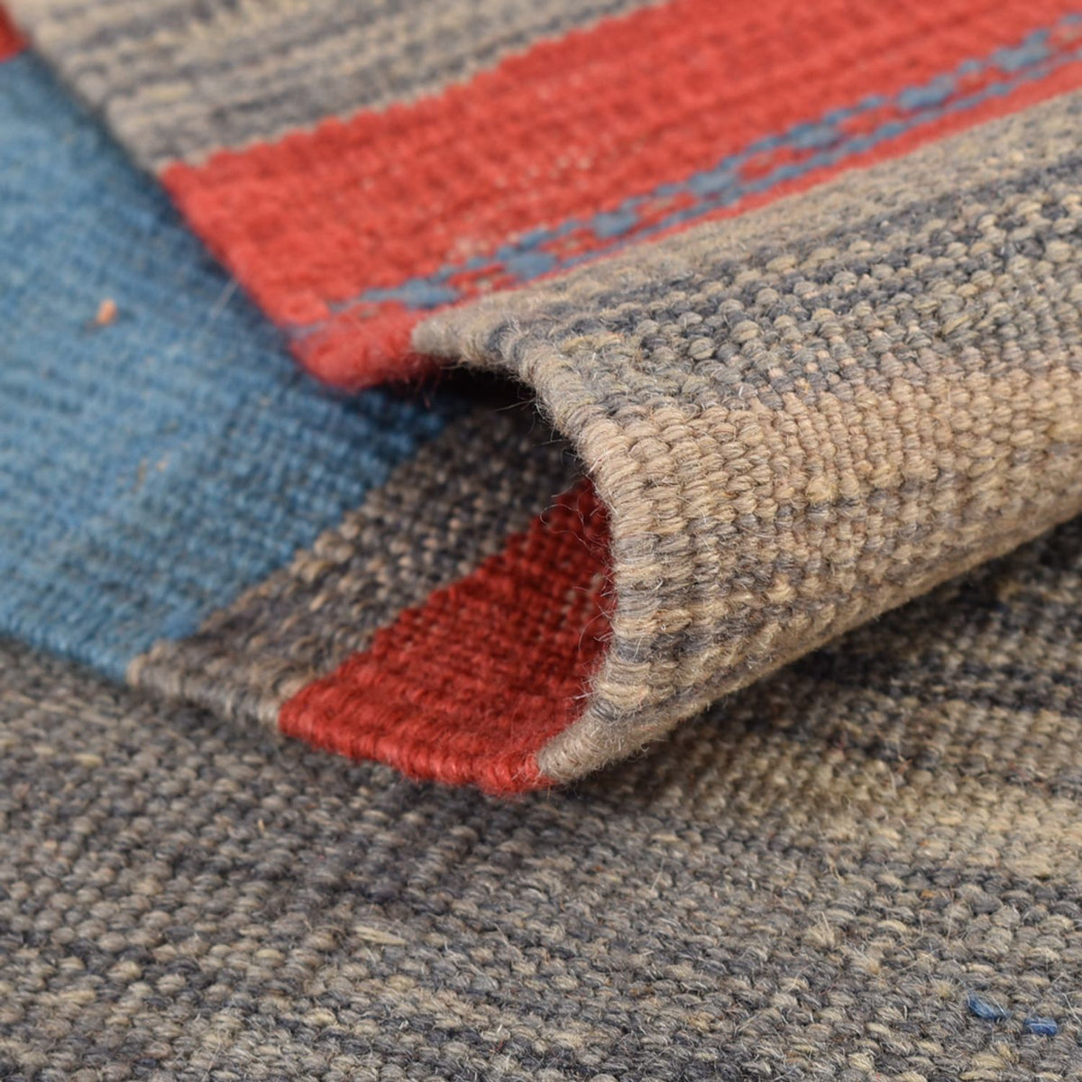 Alfombra Kelim - Tendencia - 293 x 199 cm - multicolor