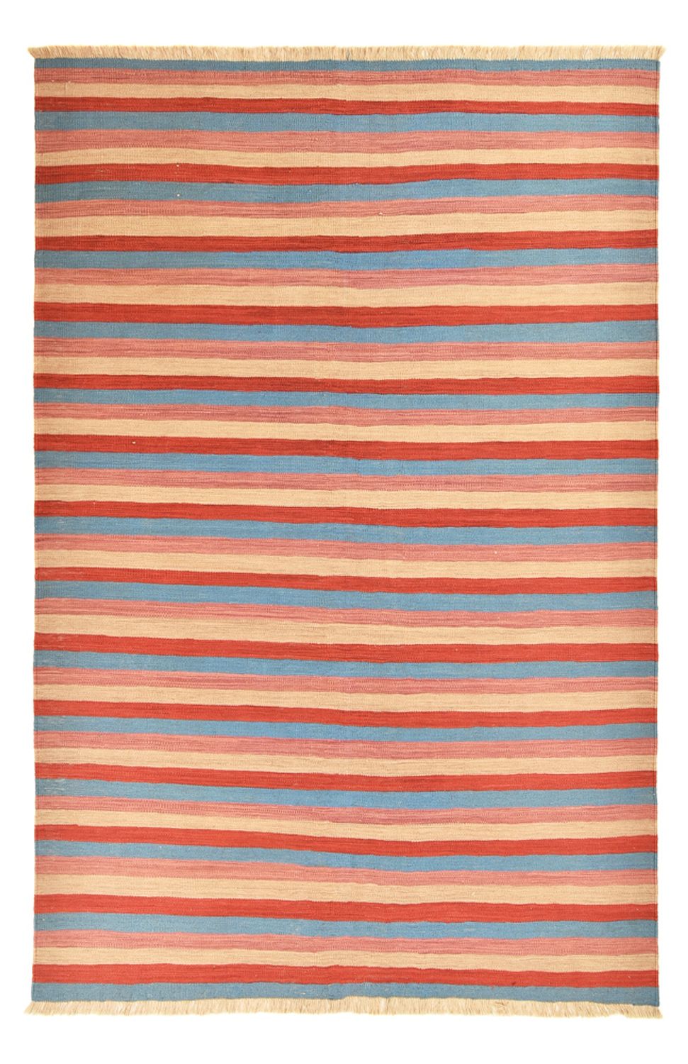 Alfombra Kelim - Tendencia - 292 x 192 cm - multicolor