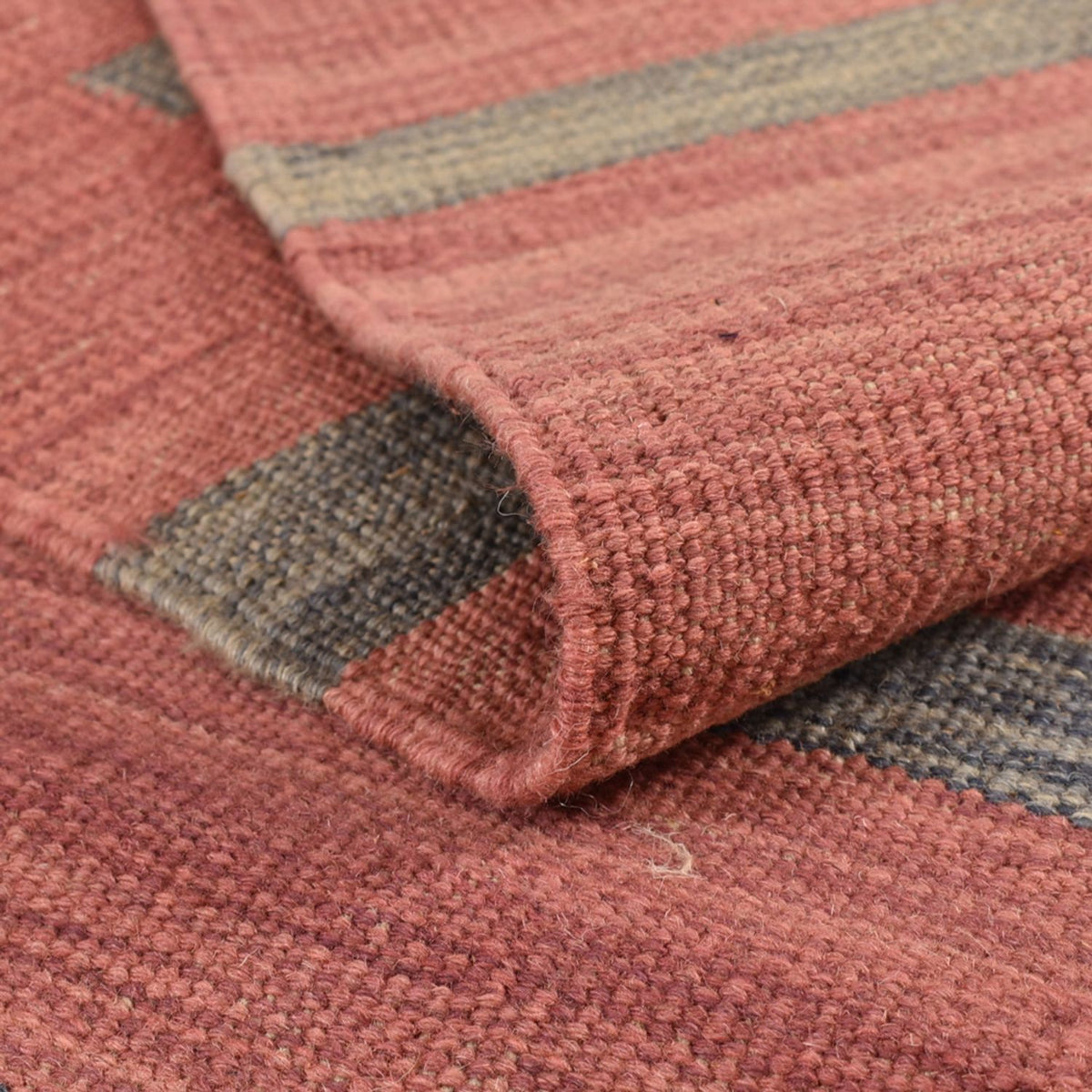 Alfombra Kelim - Tendencia - 292 x 191 cm - multicolor