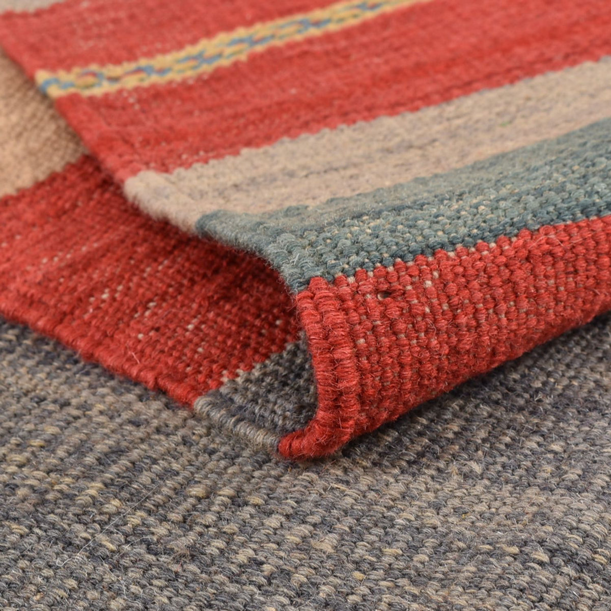 Alfombra Kelim - Tendencia - 288 x 192 cm - multicolor