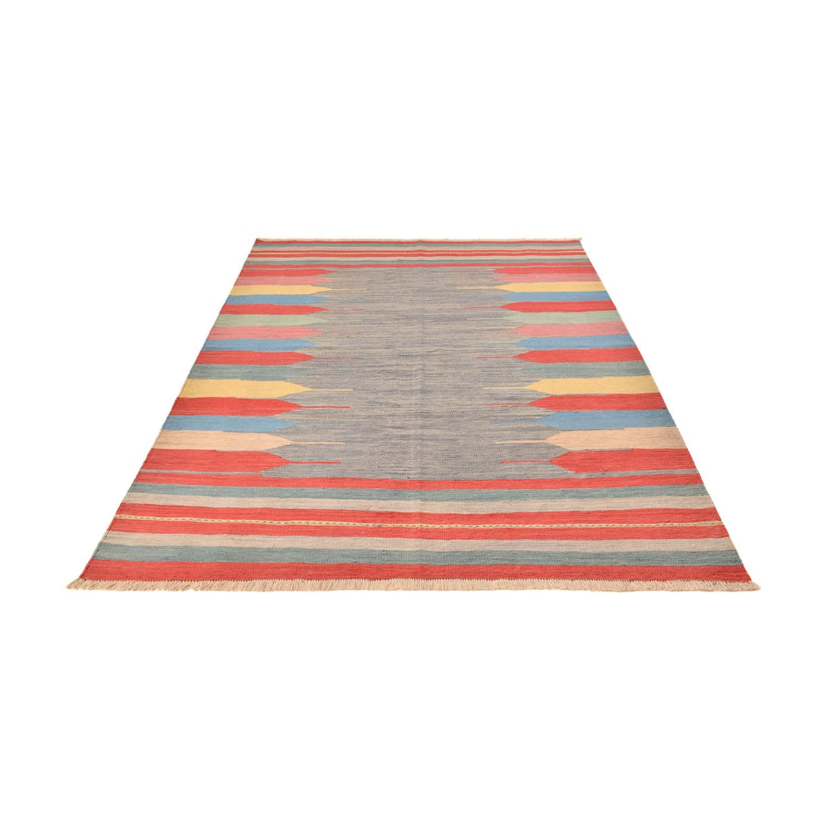 Alfombra Kelim - Tendencia - 288 x 192 cm - multicolor