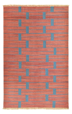 Alfombra Kelim - Tendencia - 294 x 193 cm - multicolor