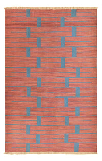 Alfombra Kelim - Tendencia - 294 x 193 cm - multicolor
