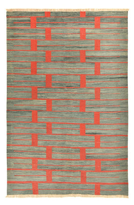 Alfombra Kelim - Tendencia - 291 x 193 cm - multicolor
