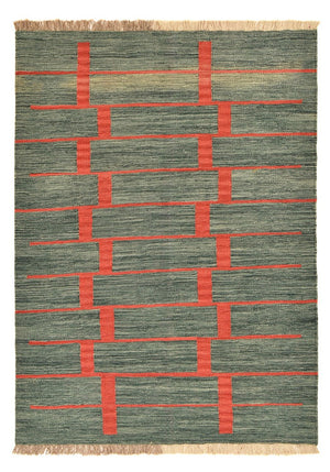 Alfombra Kelim - Tendencia - 171 x 122 cm - multicolor