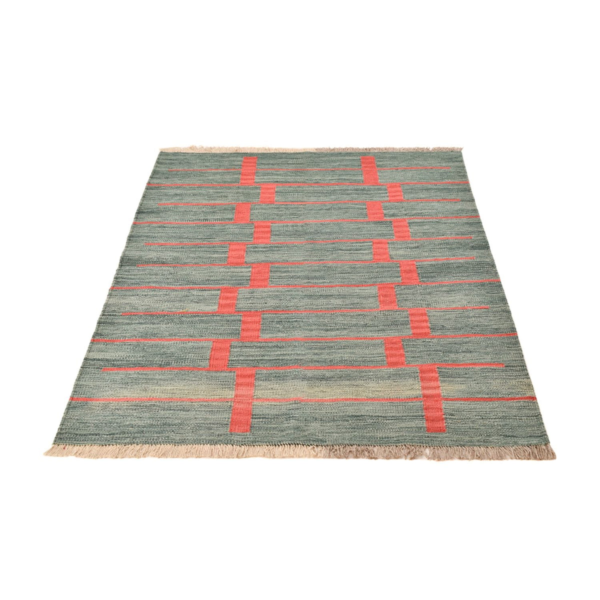Alfombra Kelim - Tendencia - 171 x 122 cm - multicolor
