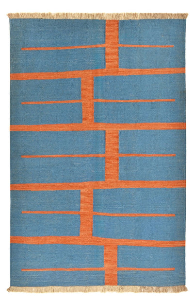 Kilim moderno Alfombra 123x185cm - Alfombra de lana