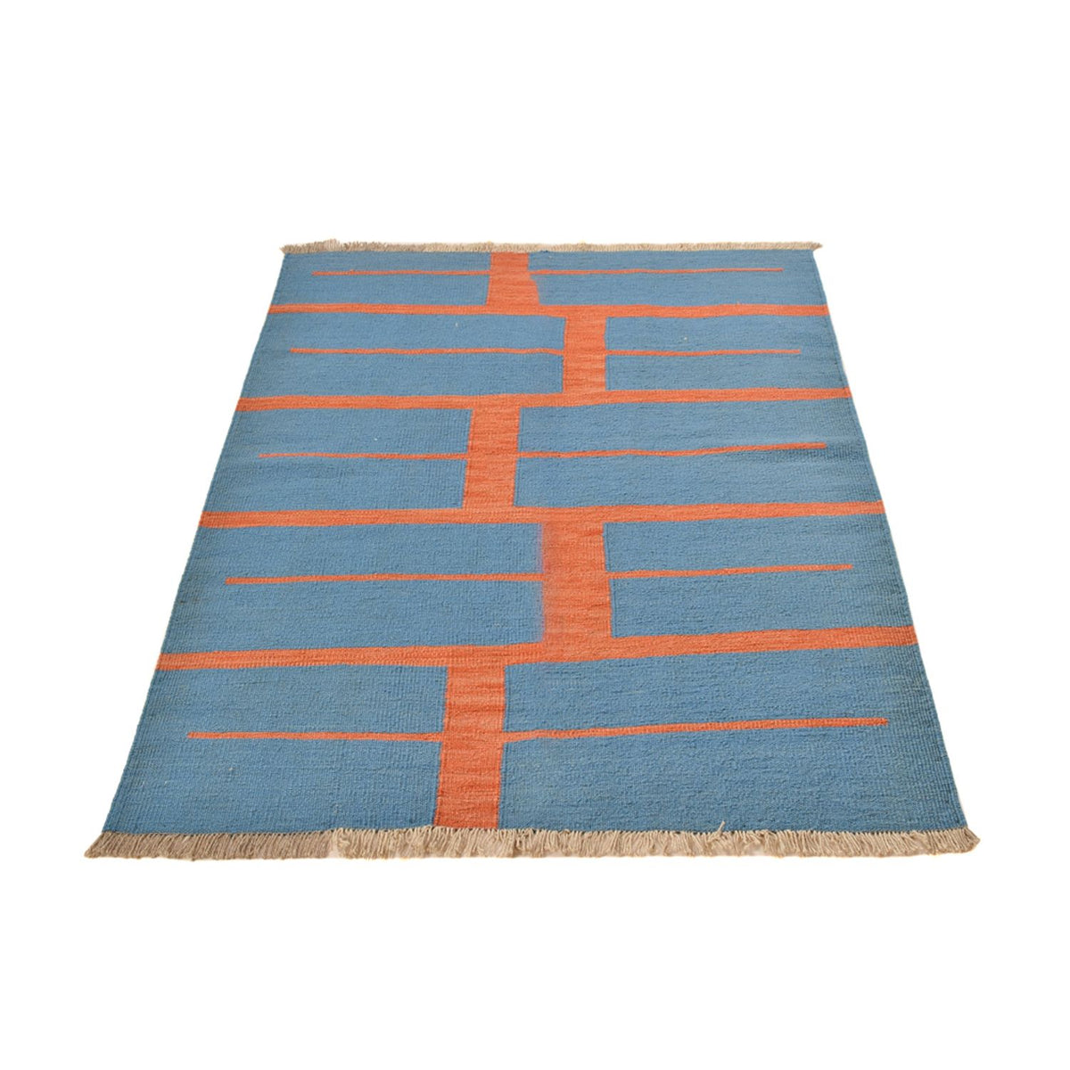 Alfombra Kelim - Tendencia - 185 x 123 cm - multicolor