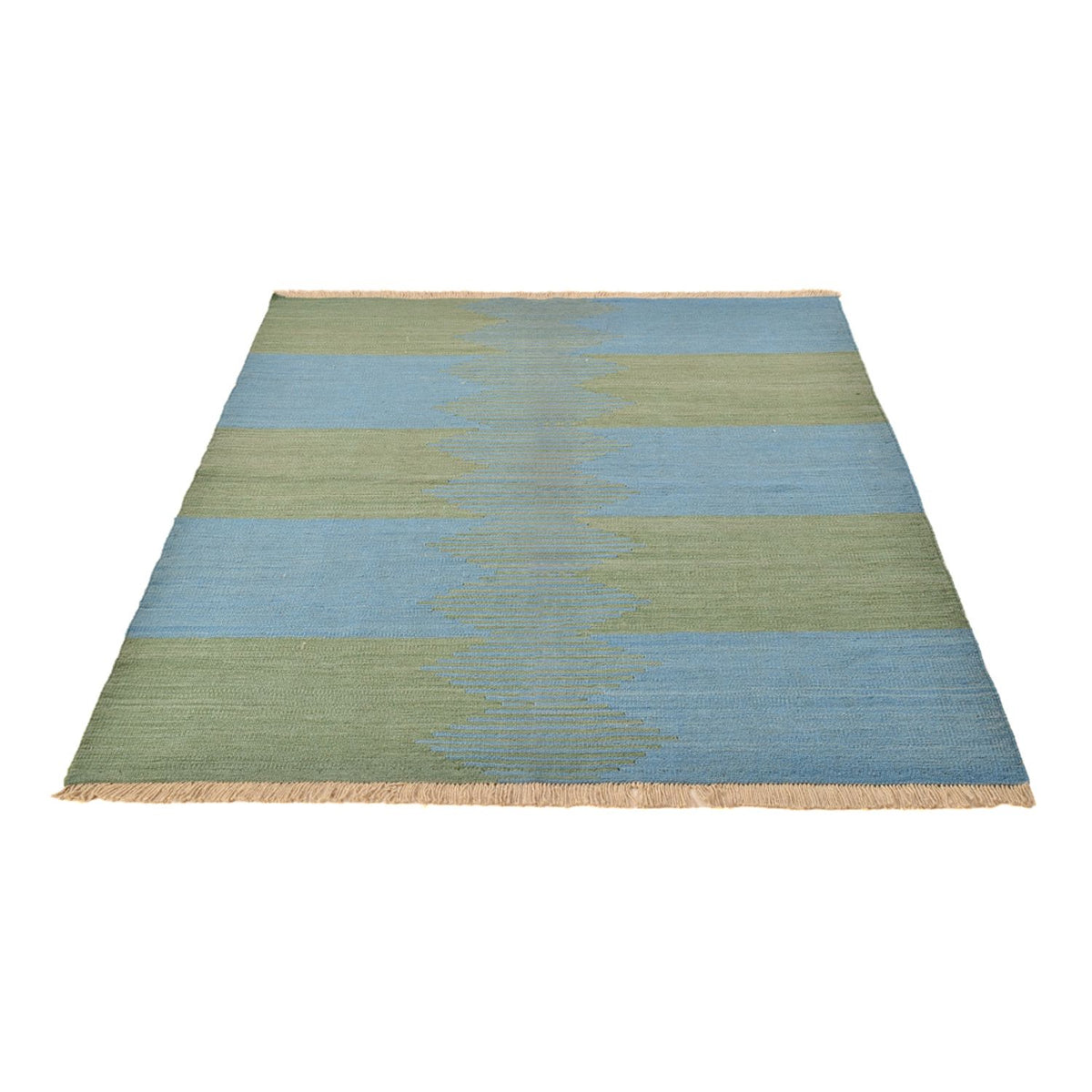 Alfombra Kelim - Tendencia - 198 x 150 cm - multicolor