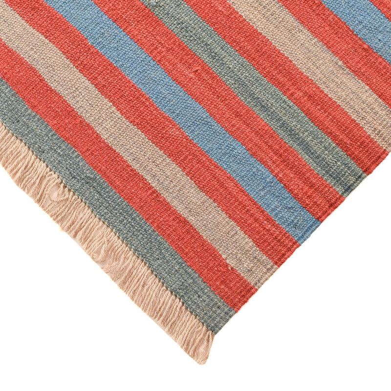 Alfombra Kelim - Tendencia - 203 x 149 cm - multicolor