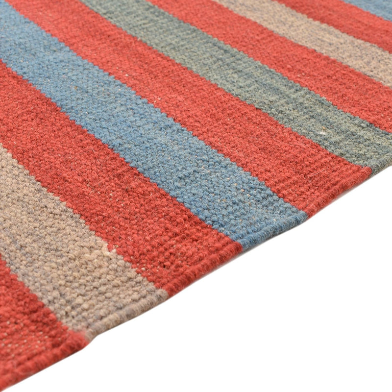 Alfombra Kelim - Tendencia - 203 x 149 cm - multicolor