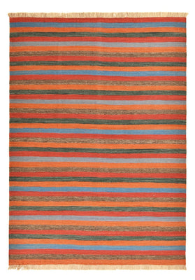 Alfombra Kelim - Tendencia - 200 x 146 cm - multicolor