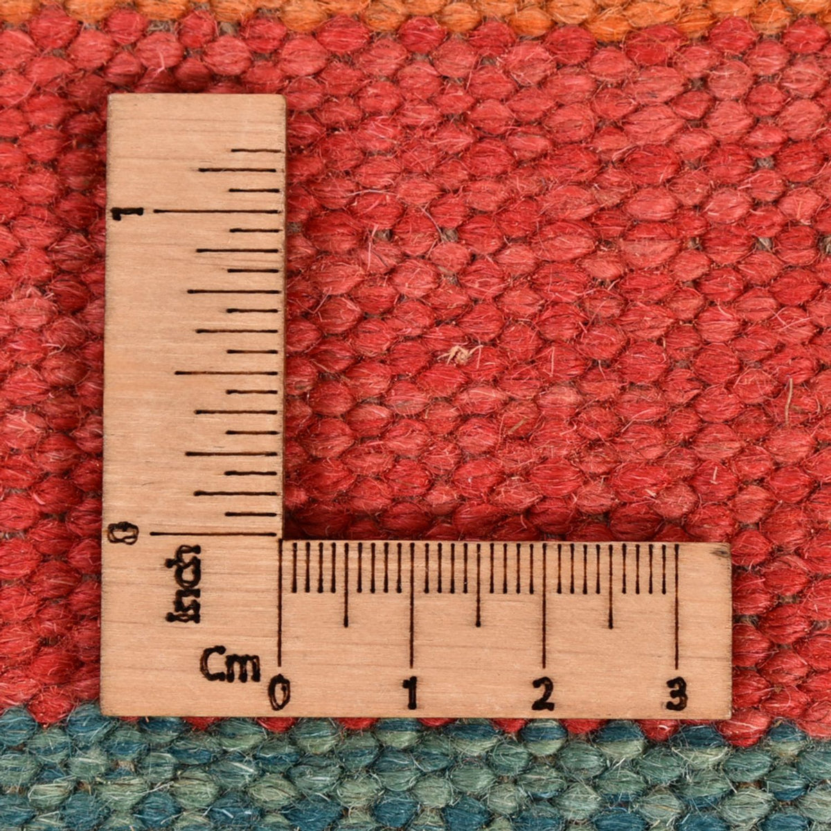 Alfombra Kelim - Tendencia - 203 x 155 cm - multicolor