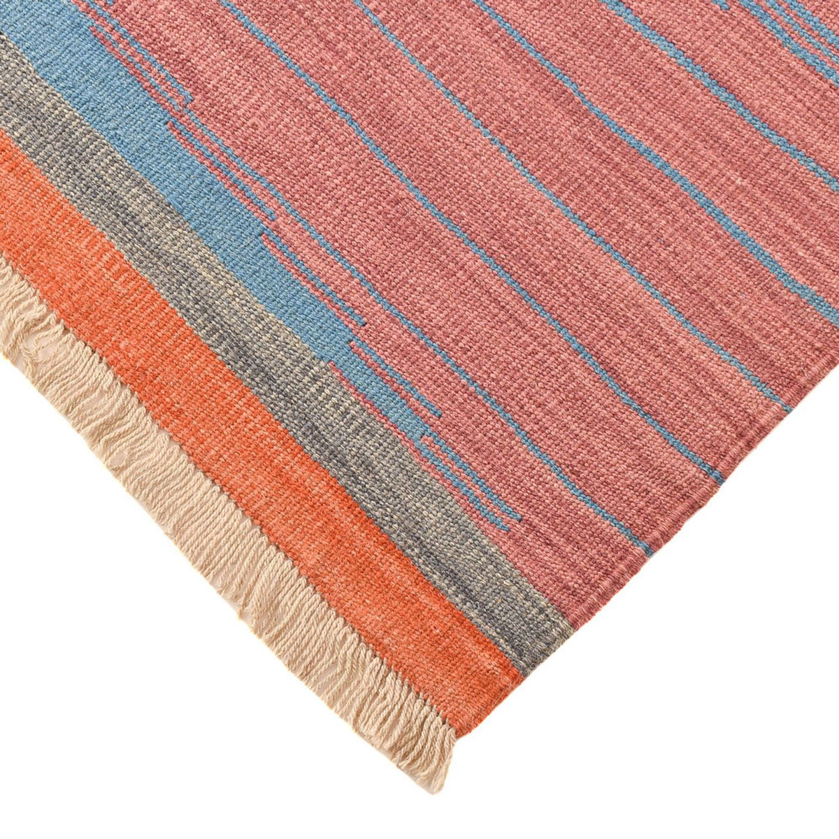 Alfombra Kelim - Tendencia - 188 x 155 cm - multicolor