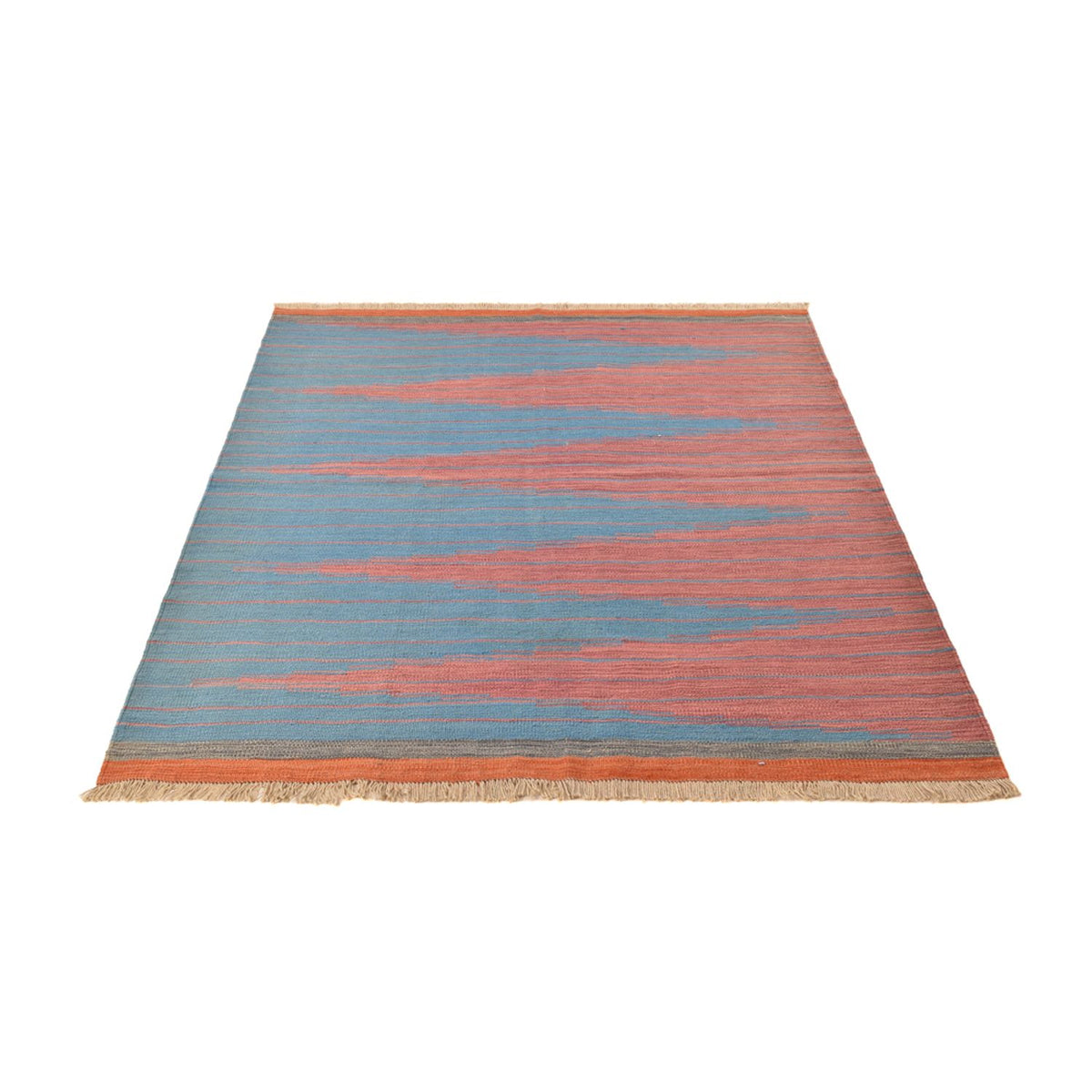 Alfombra Kelim - Tendencia - 188 x 155 cm - multicolor