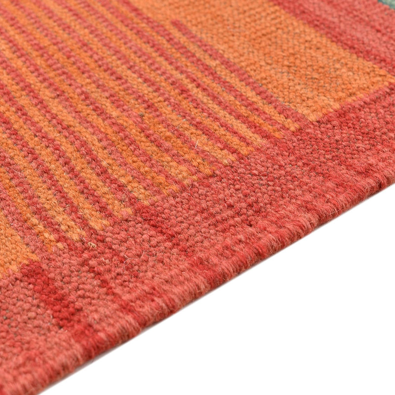 Alfombra Kelim - Tendencia - 201 x 155 cm - multicolor