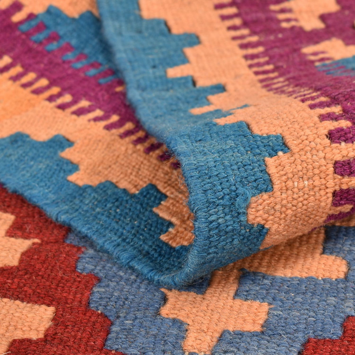 Alfombra Kelim - Oriental - 199 x 151 cm - multicolor