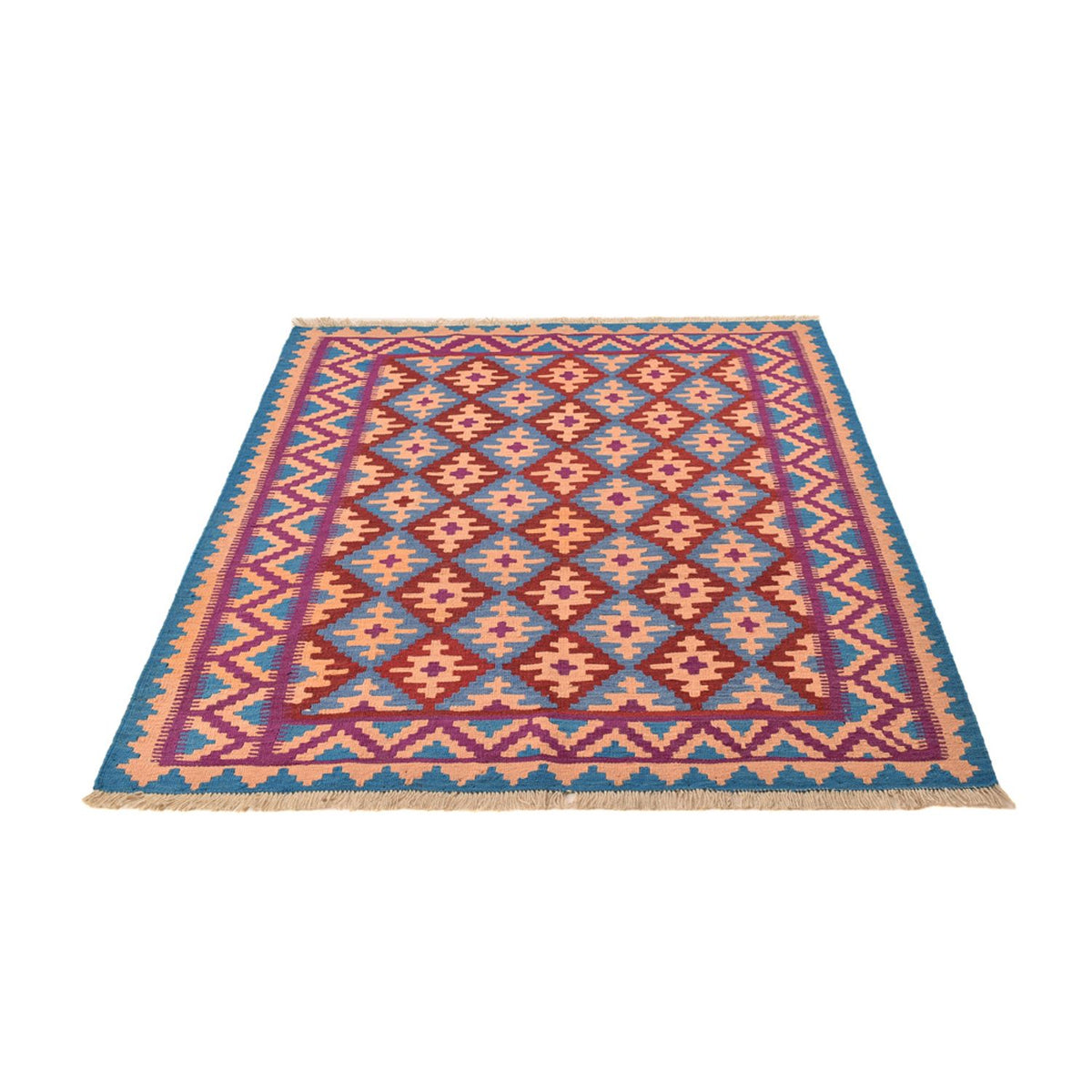 Alfombra Kelim - Oriental - 199 x 151 cm - multicolor