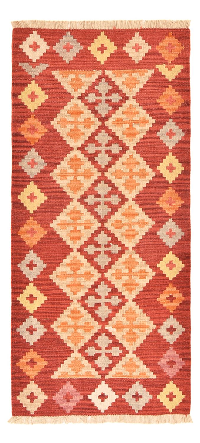Alfombra de pasillo Alfombra Kelim - Oriental - 188 x 83 cm - multicolor
