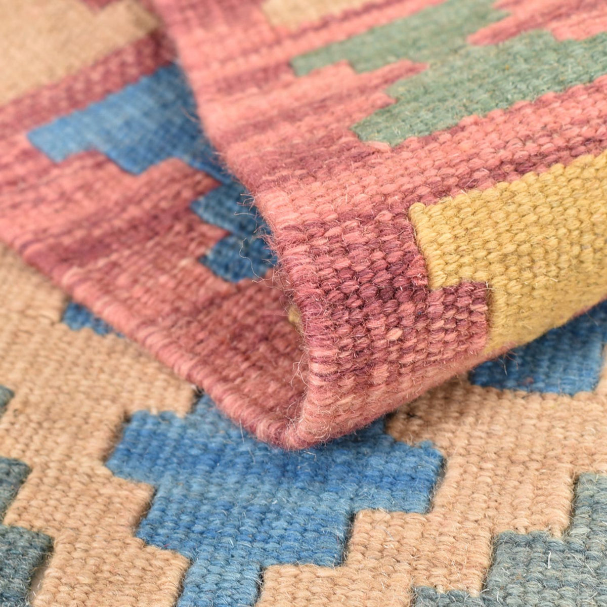 Alfombra de pasillo Alfombra Kelim - Oriental - 190 x 80 cm - multicolor