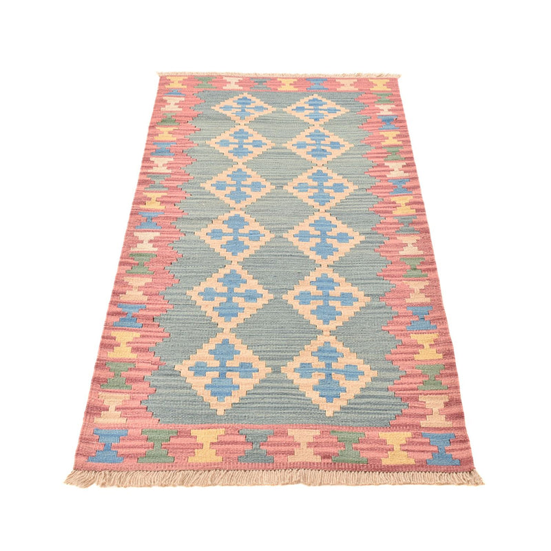 Alfombra de pasillo Alfombra Kelim - Oriental - 190 x 80 cm - multicolor