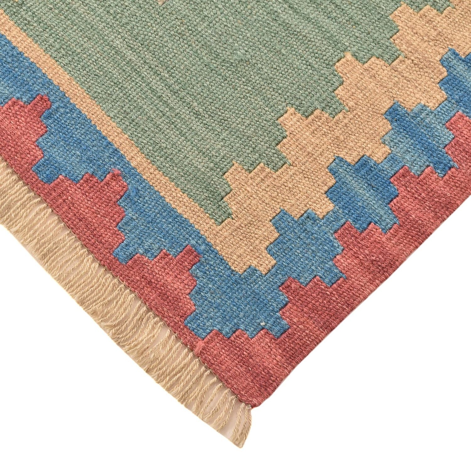 Alfombra de pasillo Alfombra Kelim - Oriental - 204 x 84 cm - multicolor