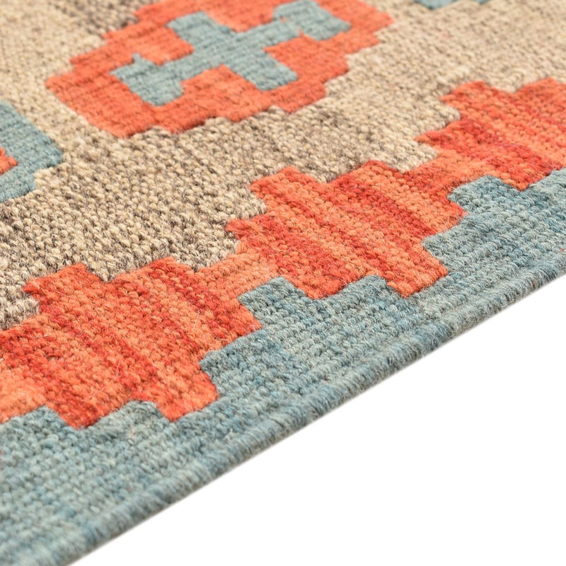 Alfombra de pasillo Alfombra Kelim - Oriental - 196 x 84 cm - multicolor