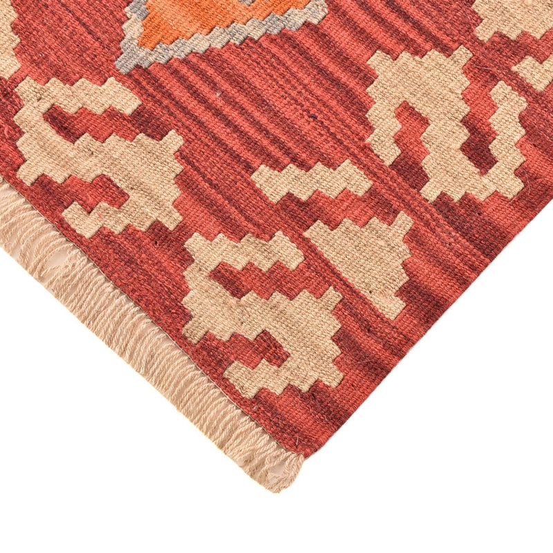 Alfombra de pasillo Alfombra Kelim - Oriental - 200 x 86 cm - multicolor
