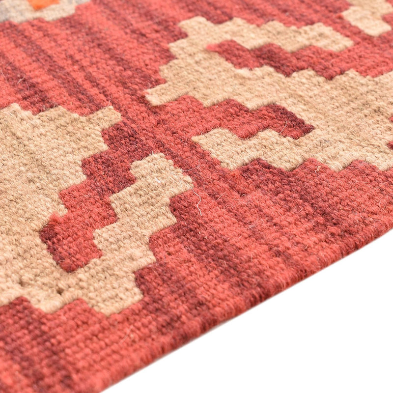 Alfombra de pasillo Alfombra Kelim - Oriental - 200 x 86 cm - multicolor