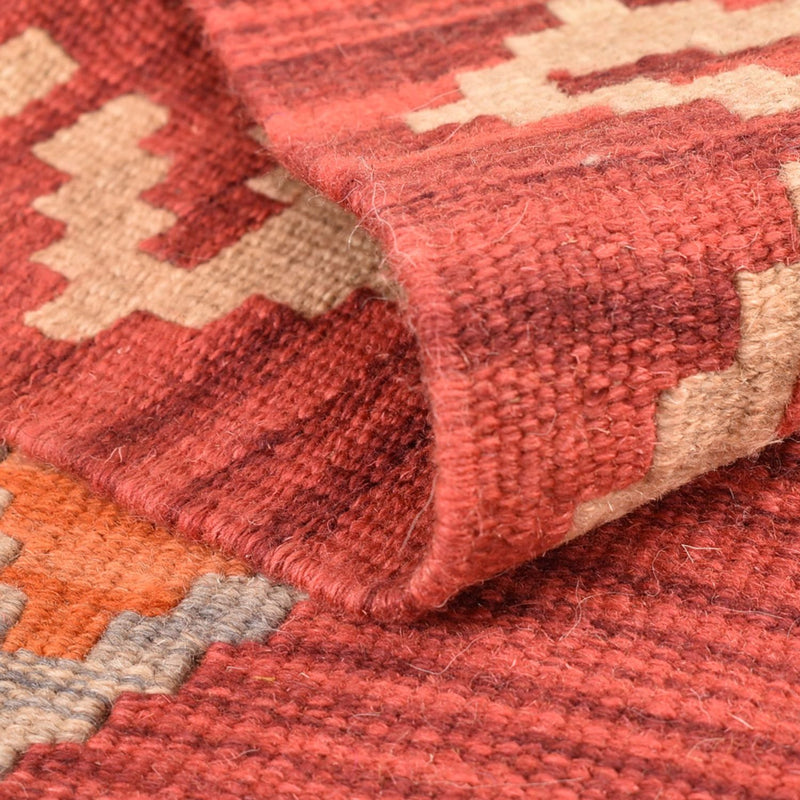 Alfombra de pasillo Alfombra Kelim - Oriental - 200 x 86 cm - multicolor