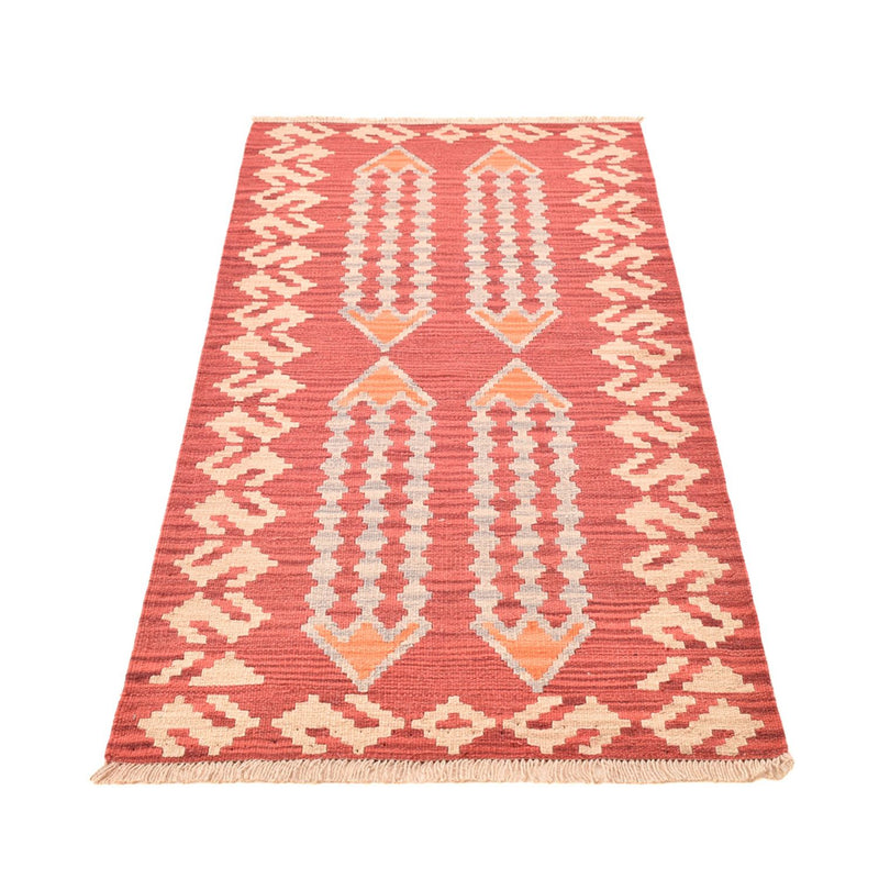 Alfombra de pasillo Alfombra Kelim - Oriental - 200 x 86 cm - multicolor