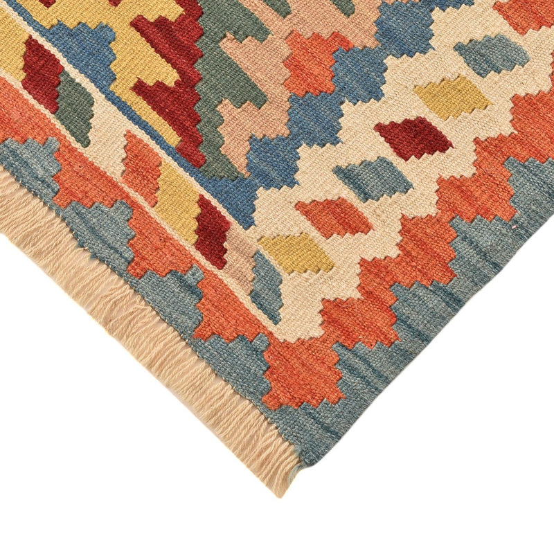 Alfombra de pasillo Alfombra Kelim - Oriental - 200 x 80 cm - multicolor