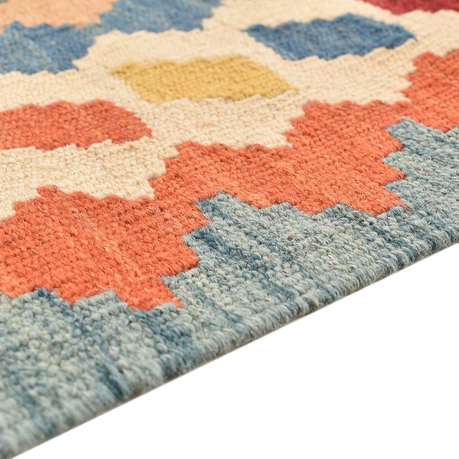 Alfombra de pasillo Alfombra Kelim - Oriental - 200 x 80 cm - multicolor