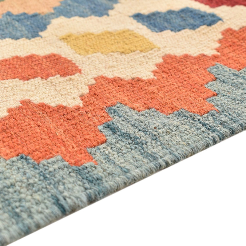 Alfombra de pasillo Alfombra Kelim - Oriental - 200 x 80 cm - multicolor