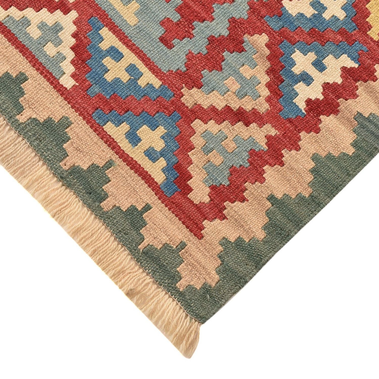 Alfombra de pasillo Alfombra Kelim - Oriental - 194 x 84 cm - multicolor