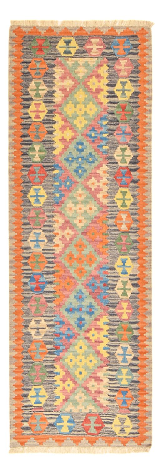 Alfombra de pasillo Alfombra Kelim - Oriental - 237 x 84 cm - multicolor
